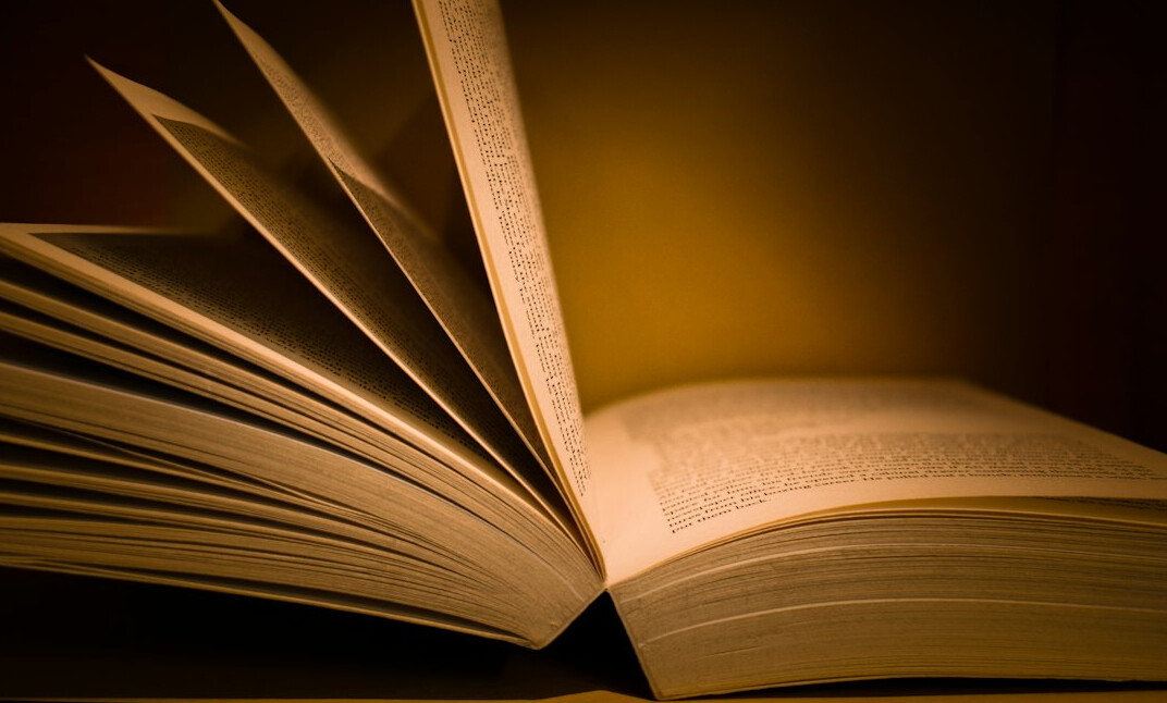 open mystery book